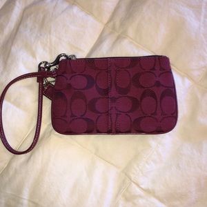 Coach wristlet